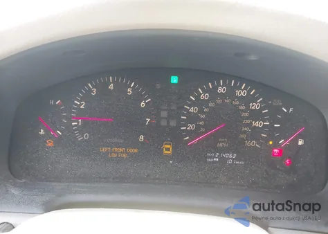 2001 Lexus Ls 430 from USA, damaged, VIN JTHBN30FX10048797